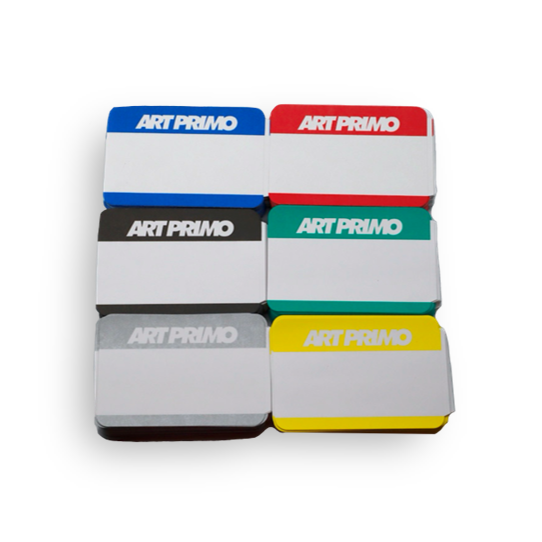 100 PACK “HELLO” BLANK STICKERS